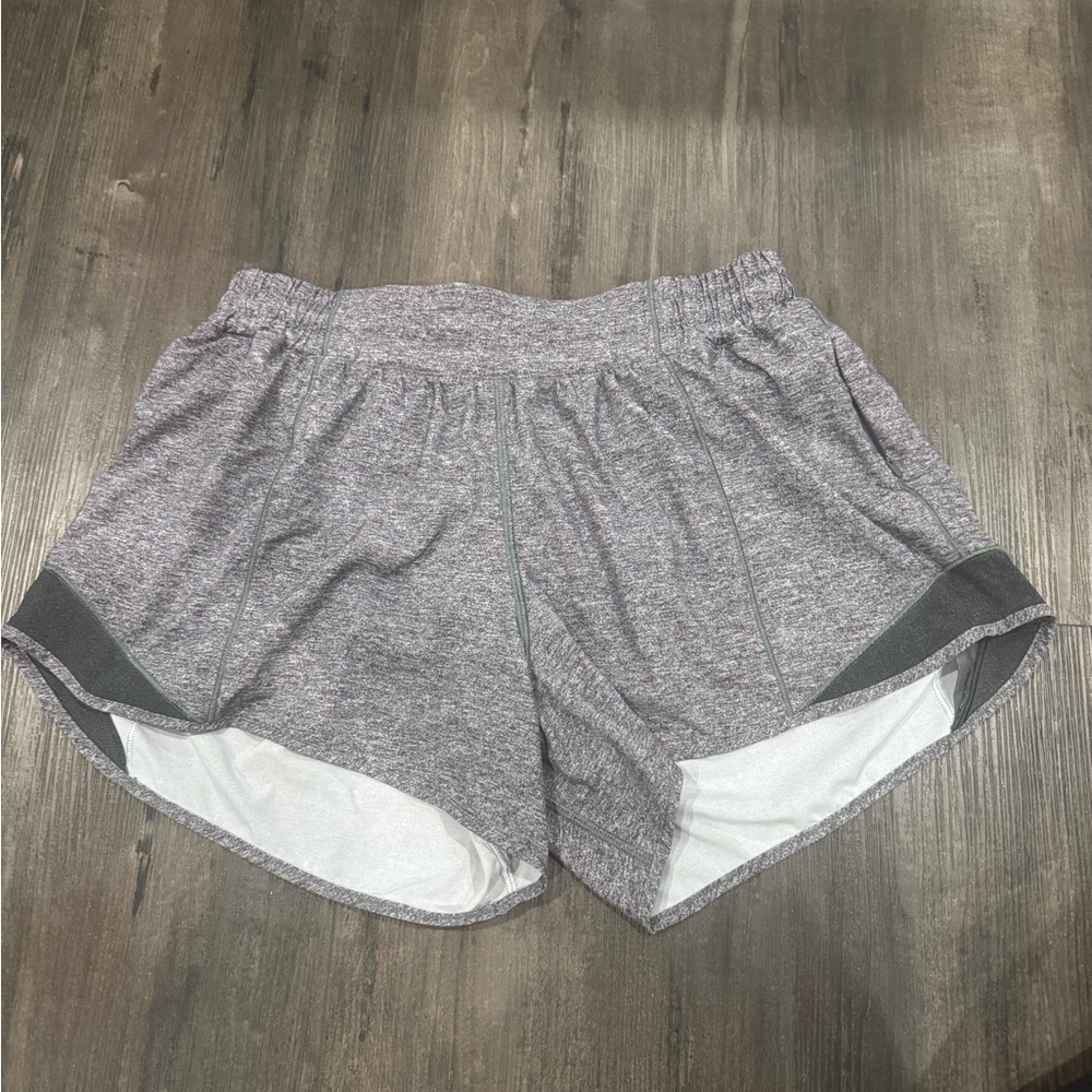 Lululemon Gray Women's Hotty Hot athletic Shorts